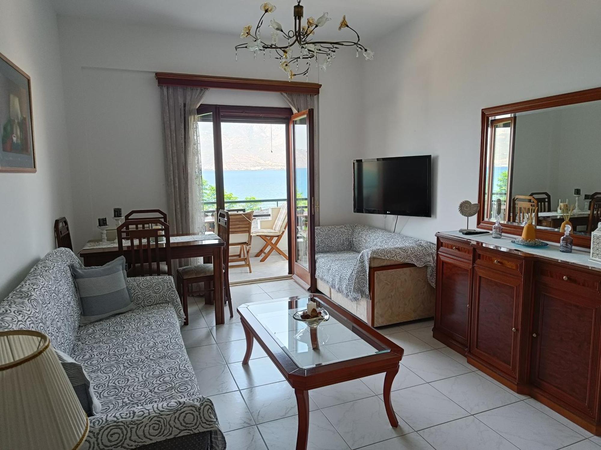 Appartamento Seaside Sunset Corinto Esterno foto